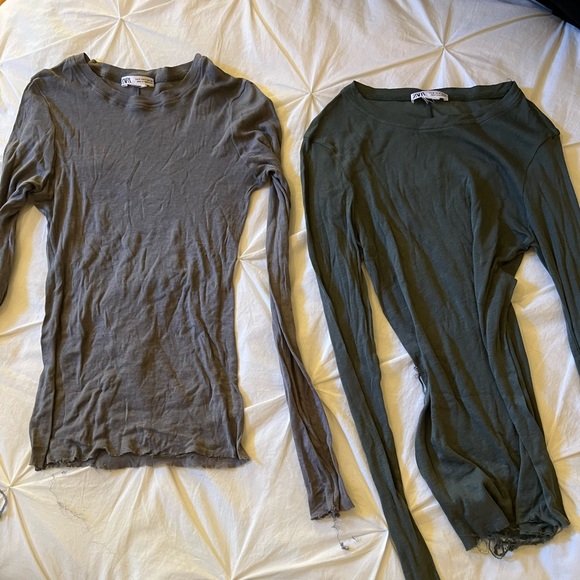 Zara - two fine knit long sleeves - Picture 3 of 3